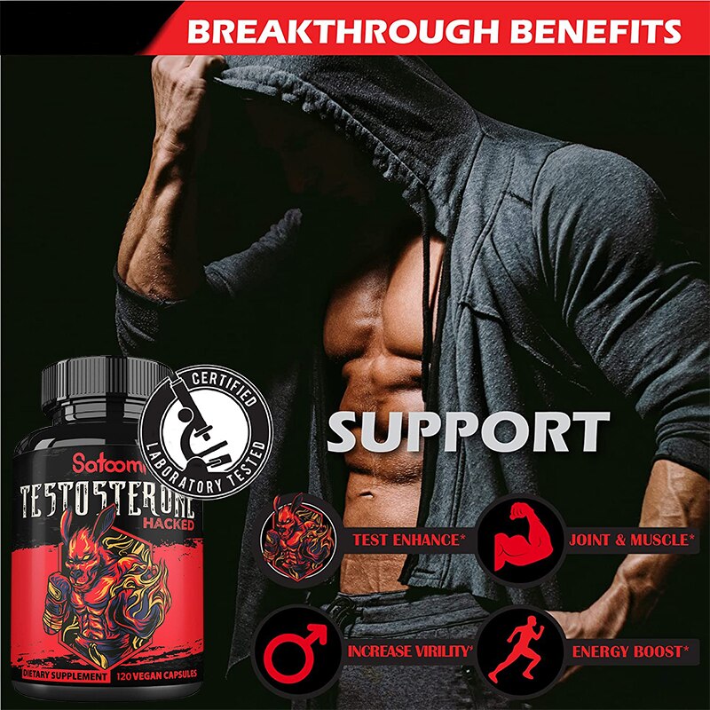 Horny Goat Weed Strength Supplement, Long Lasting, Delayed Output, Boosts Male Performance, Energy Booster Free Shipping