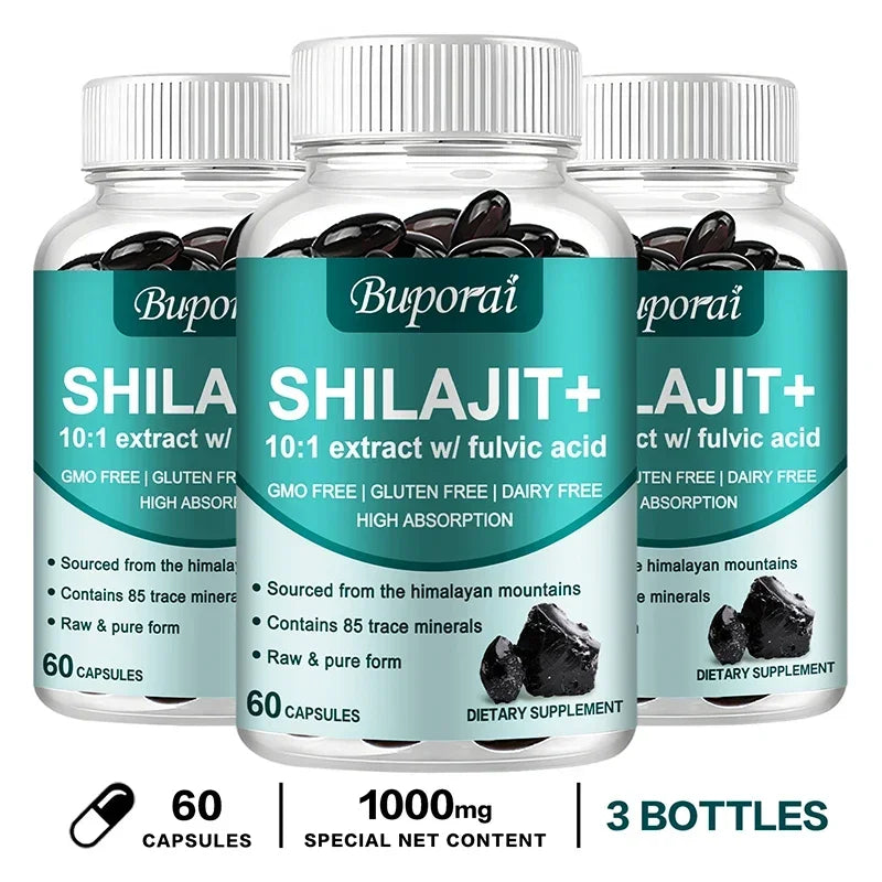 Shilajit - High Potency for Energy Boost & Immune Support, Focus Healthy Care
