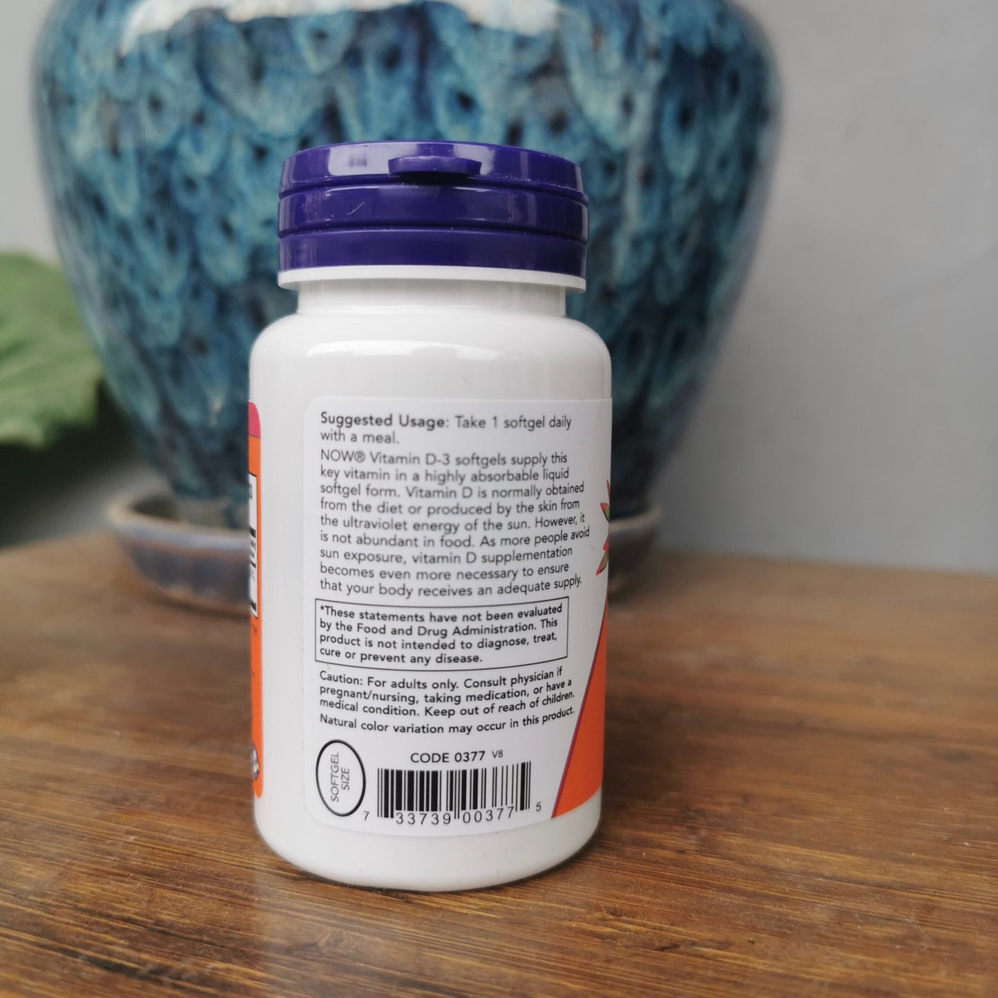Vitamin D3 2000 IU Helps Maintain Strong Bones Supports Dental Health 120 Softgels Free Shipping
