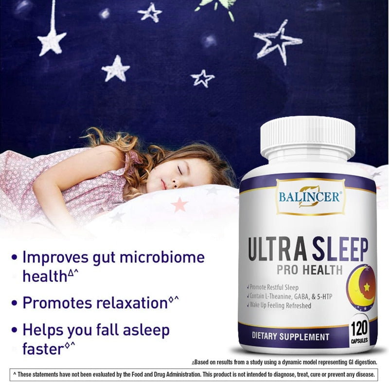 Balancer Deep Sleep, Balances Emotional Stress, Promotes Falling Asleep Faster, Promotes Relaxation Improve Gut Microbial Health
