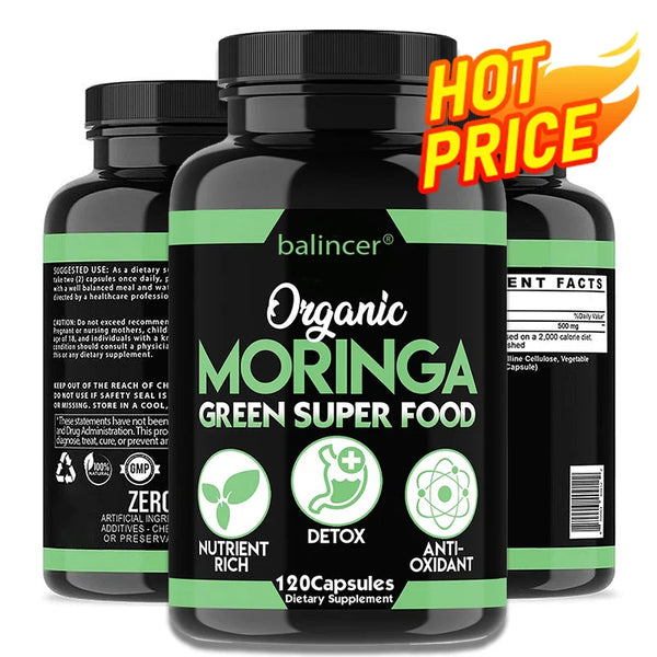 Moringa Capsules - Helps with Healthy Circulation of The Eyes, Brain and Digestive System, Fights Fatigue, and Improves Immunity in Pakistan Moringa Capsules - Helps with Healthy Circulation of The Eyes, Brain and Digestive System, Fights Fatigue, and Improves Immunity in Pakistan
