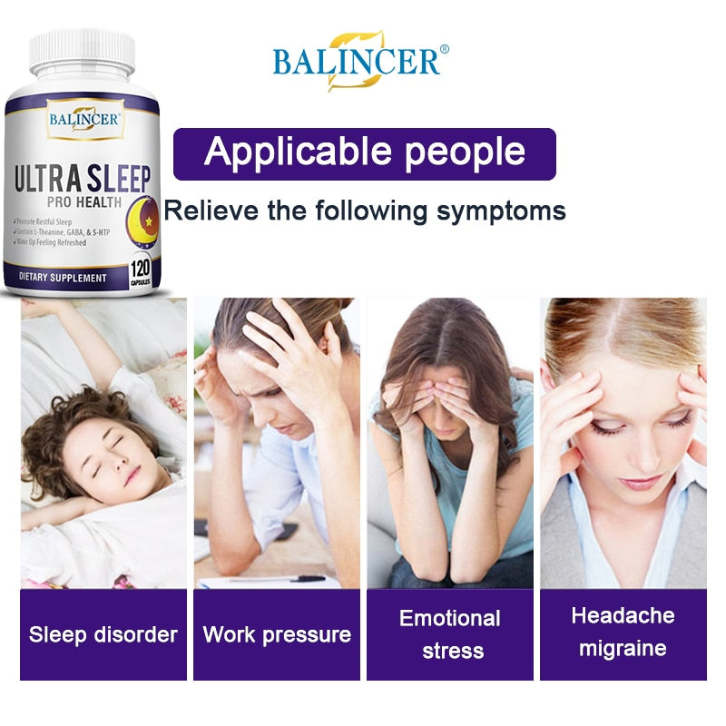 Balancer Deep Sleep, Balances Emotional Stress, Promotes Falling Asleep Faster, Promotes Relaxation Improve Gut Microbial Health