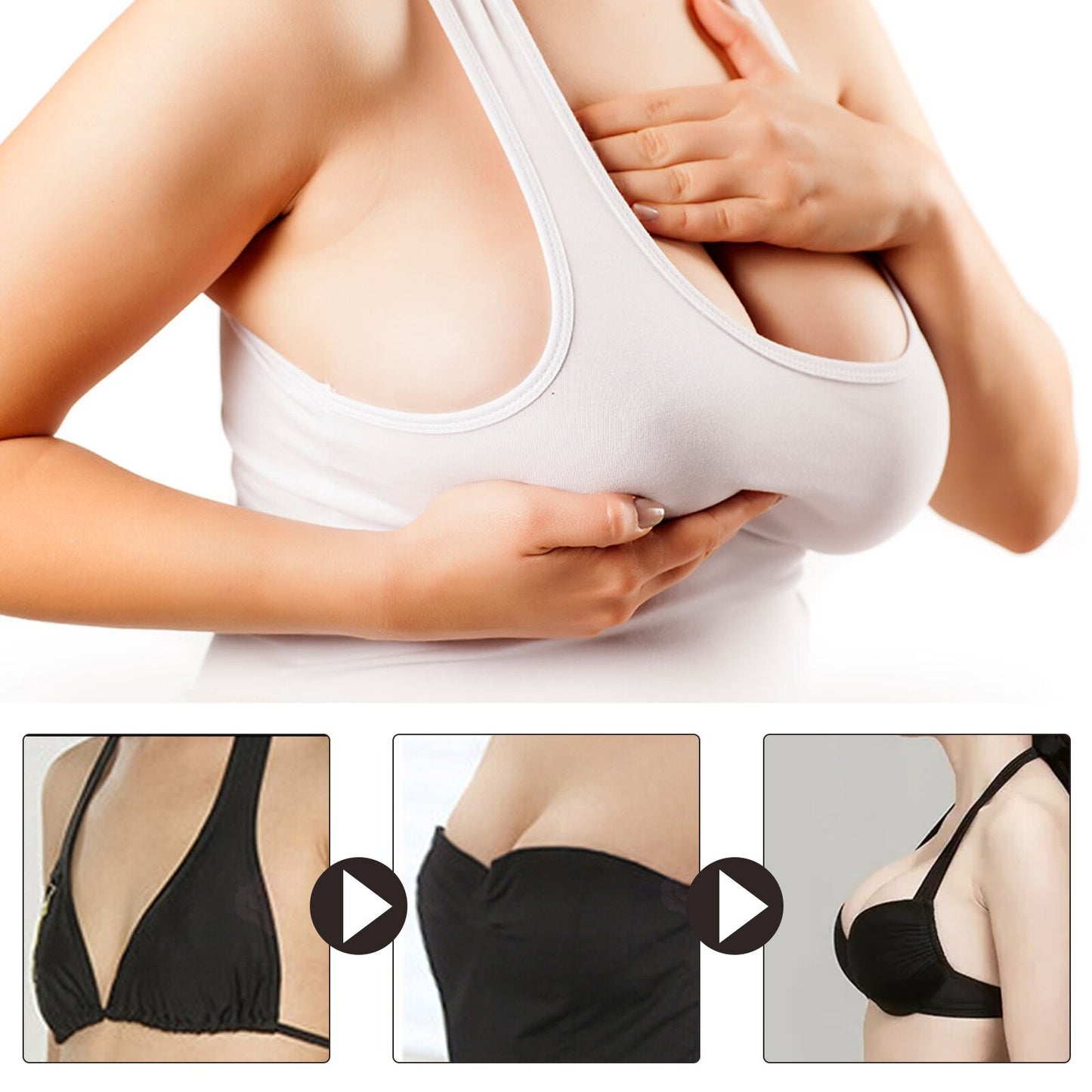 Breast Enlargement Essential Oil Massager Enhancer Chest SPA Beautiful Breast Oil Firm Plump Bigger Bust Breast Plumping Oil