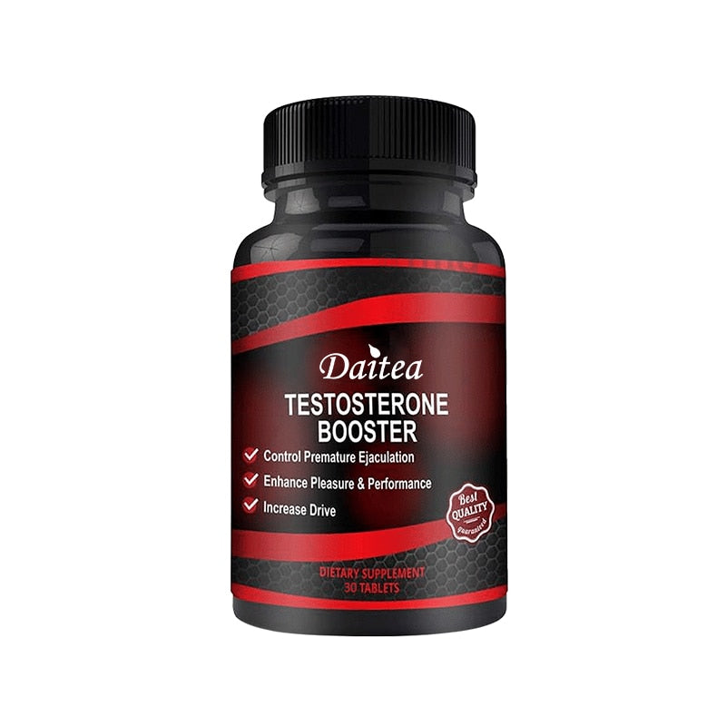 Daitea Testosterone Booster for Men - Testosterone Supplements for Health, Energy & Endurance, Muscle Mass
