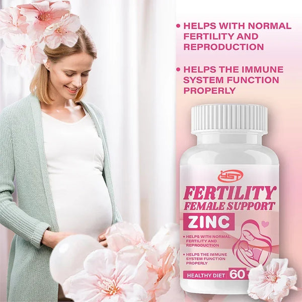 60 Capsules Fertility Supplement - Prepares The Body for Pregnancy - Reduces Infertility Risk, Non-GMO in Pakistan 60 Capsules Fertility Supplement - Prepares The Body for Pregnancy - Reduces Infertility Risk, Non-GMO in Pakistan
