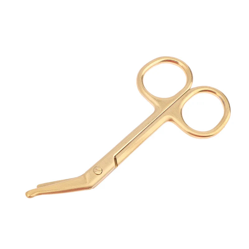 11CM Stainless Steel Gauze Bandage Scissors Dressing Surgical Scissors Household Plaster Scissors Nurse Scissors