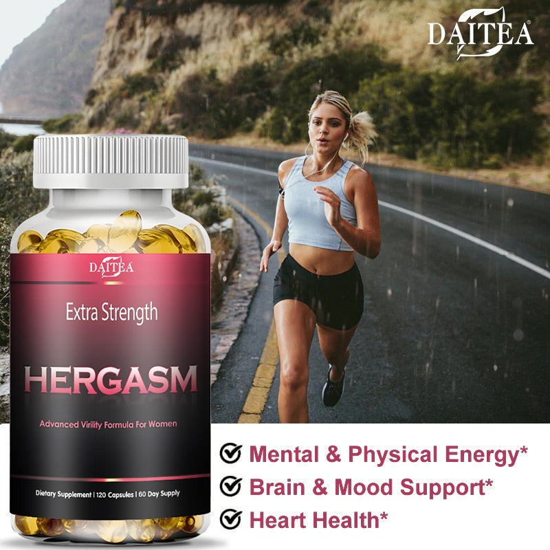 Daitea Female Estrogen Supplement - Promotes Hormonal Balance, Helps Increase Sexual Pleasure, Supports Energy, Improves Mood
