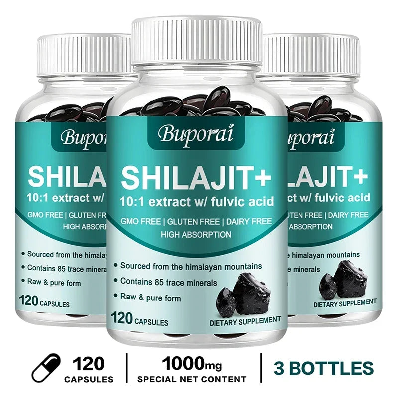 Shilajit - High Potency for Energy Boost & Immune Support, Focus Healthy Care