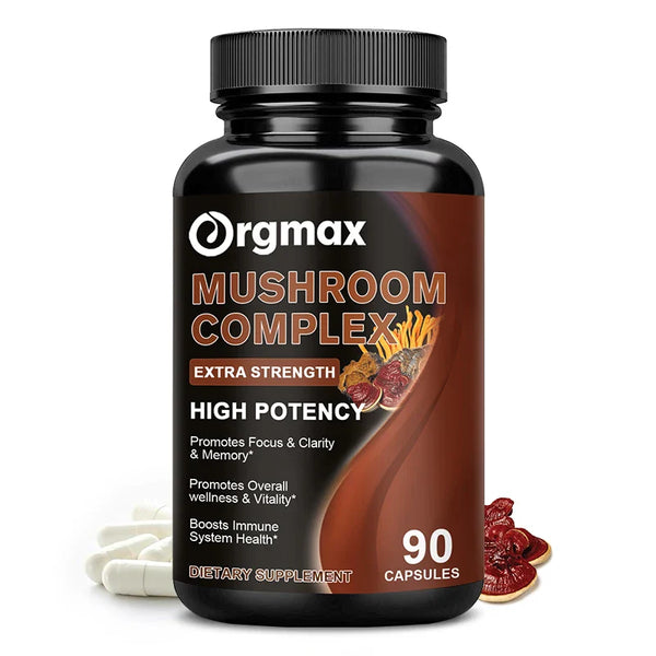 Original Multiple Complex Mushroom Complex Capsules Cognitive Brain Beauty Health Nutrition Diet Supplement Sleep Quality in Pakistan Original Multiple Complex Mushroom Complex Capsules Cognitive Brain Beauty Health Nutrition Diet Supplement Sleep Quality in Pakistan