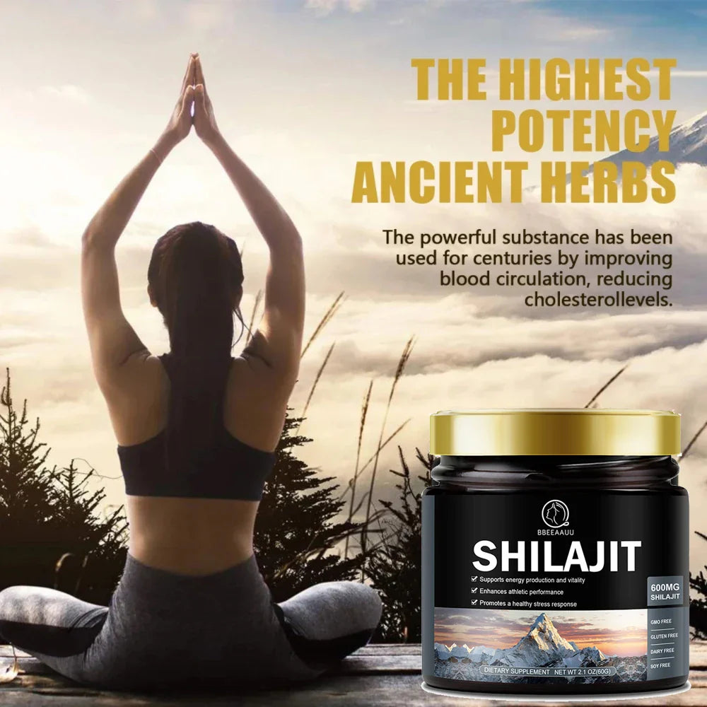 BBEEAAUU 100% Pure Shilajits Original Shilajit Resin Mineral Supplements for Immune Health, Metabolism Overall Physical Health