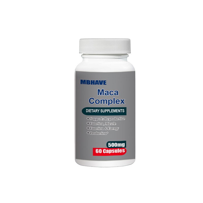 Maca 500mg 60 Capsules Maca may help to support a healthy reproductive life for both men and women