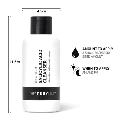Salicylic Acid Cleanser The Inkey List