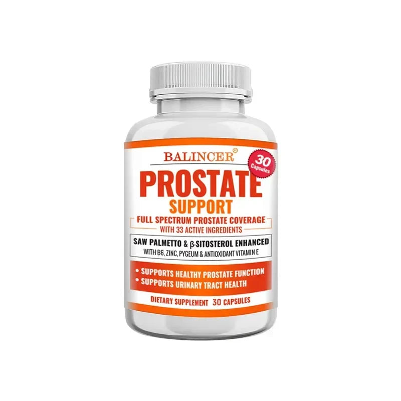 Saw Palmetto Prostate Support Supplement - Supports Prostate Health, Urinary Tract and Urinary Health, Reduces Urinary Frequency