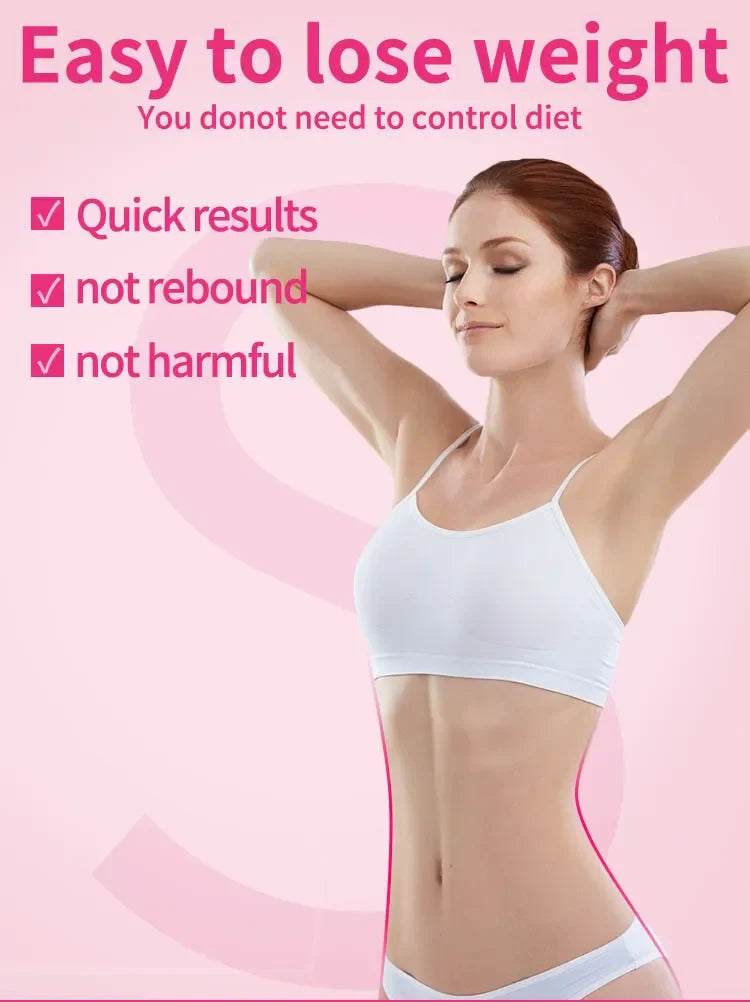 60pcs Powerful Fat Burning and Cellulite Weight Loss Pills for a Lean Physique Product Detoxification Promotes Bowel Motility