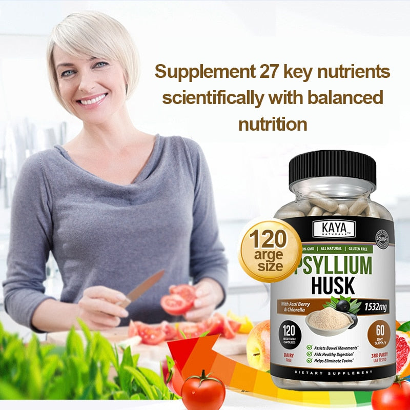 Psyllid shell - a dietary supplement that cleans the colon, detoxifies, helps sleep, loses weight, burns fat and cellulite