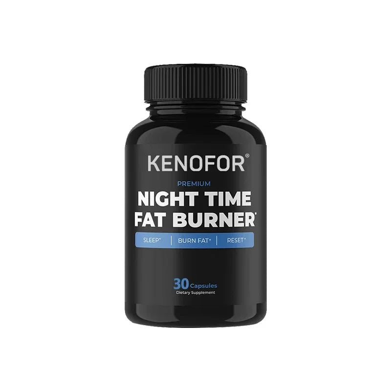 Night Fat Burner - Sleep Supplement, Appetite Suppressant, Energy Supplement - Premium Fat Burning, Muscle Growth, Metabolism