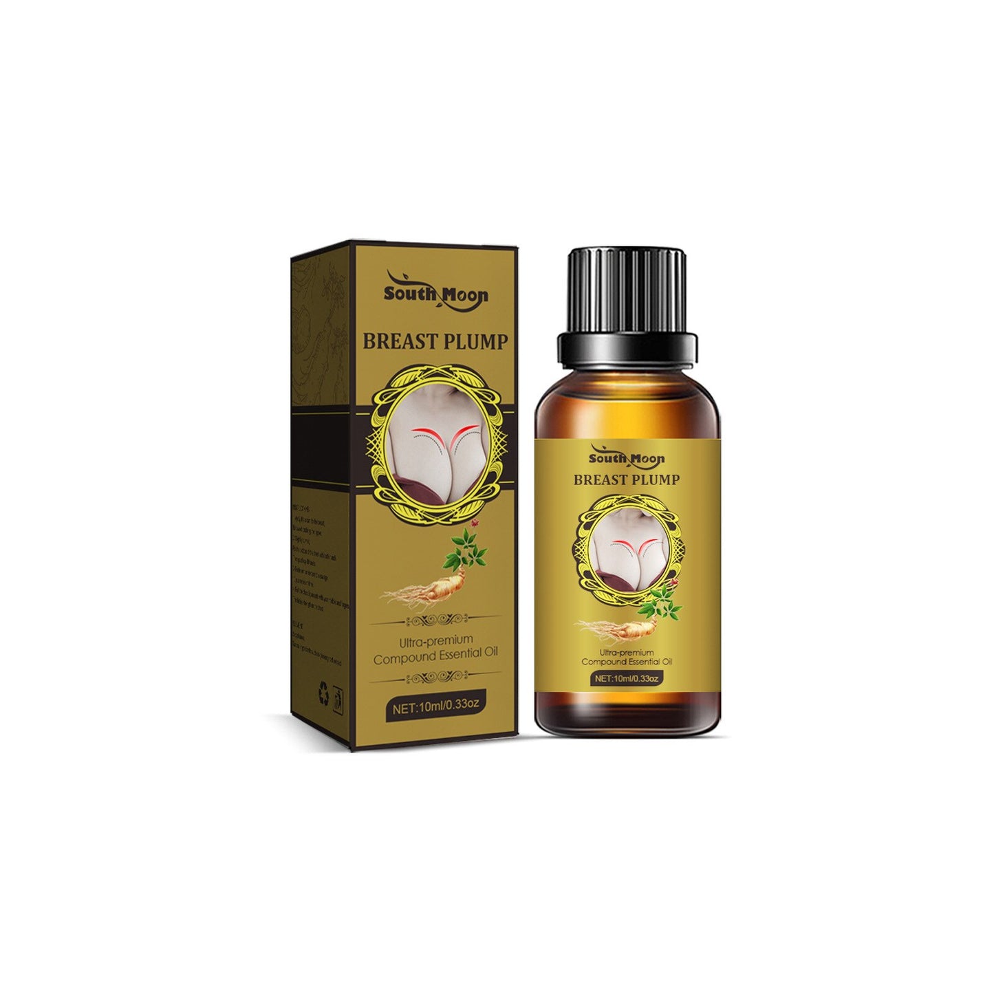 Breast Enlargement Essential Oil Massager Enhancer Chest SPA Beautiful Breast Oil Firm Plump Bigger Bust Breast Plumping Oil