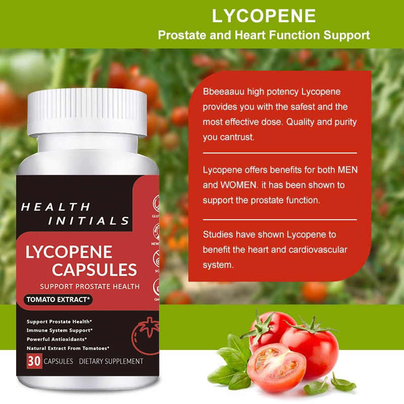 Lycopene Capsules Prostate Treatment Capsule Prostatitis Cure Enlarged Prostate Sperm Quality Supplements Booster