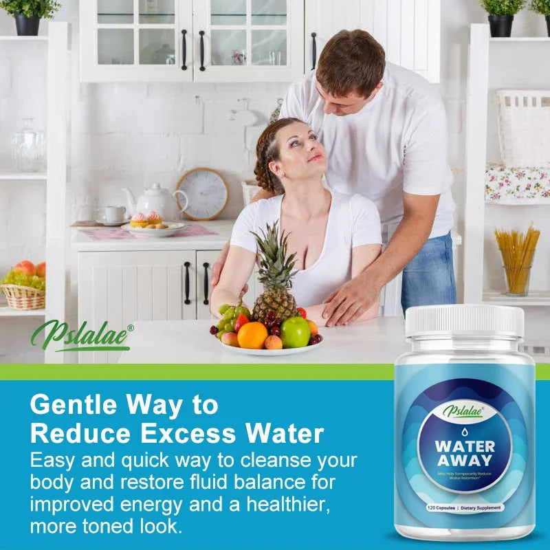 Premium Diuretic, Drainage Capsules - with Dandelion Leaf, Juniper Berries and Vitamin B6 - Kidney Cleansing and Hydration