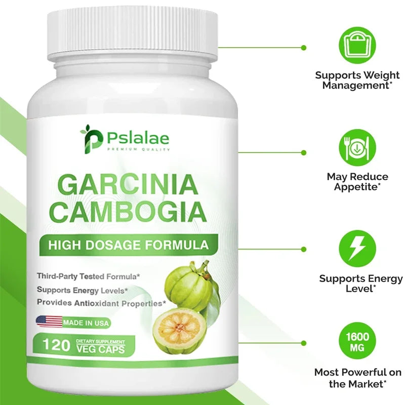 Garcinia Cambogia - Fat Burner, Cellulite, Weight Management, Appetite Suppressant