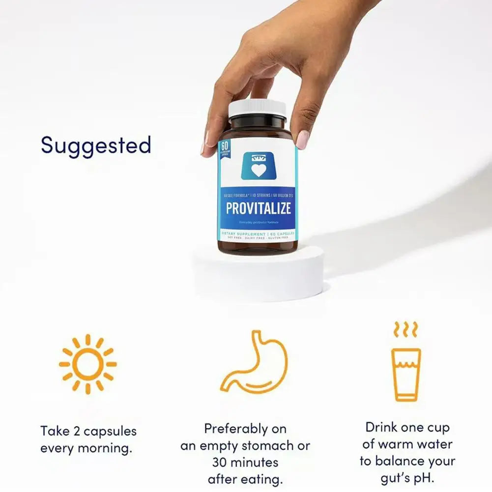 Female Probiotic Capsule 60 Gummies Everyday Probiotic Dietary Supplement Support Healthy Digestion Feel Lighter and Good Sleep