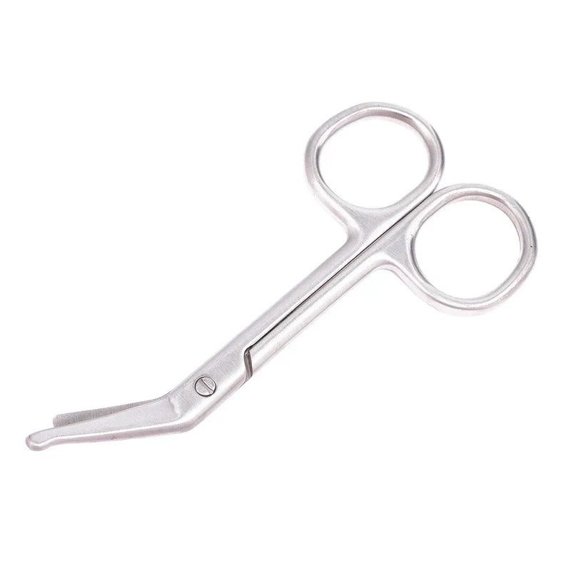 11CM Stainless Steel Gauze Bandage Scissors Dressing Surgical Scissors Household Plaster Scissors Nurse Scissors