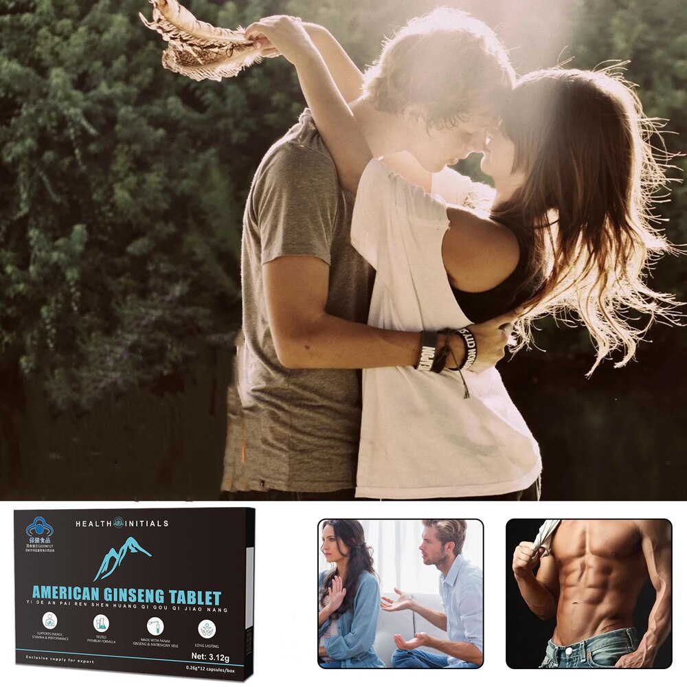 Energy Ginseng Root Extract Male Care Provides Energy, Endurance , Strength, size Enlargement Function for Men Supplements kidne