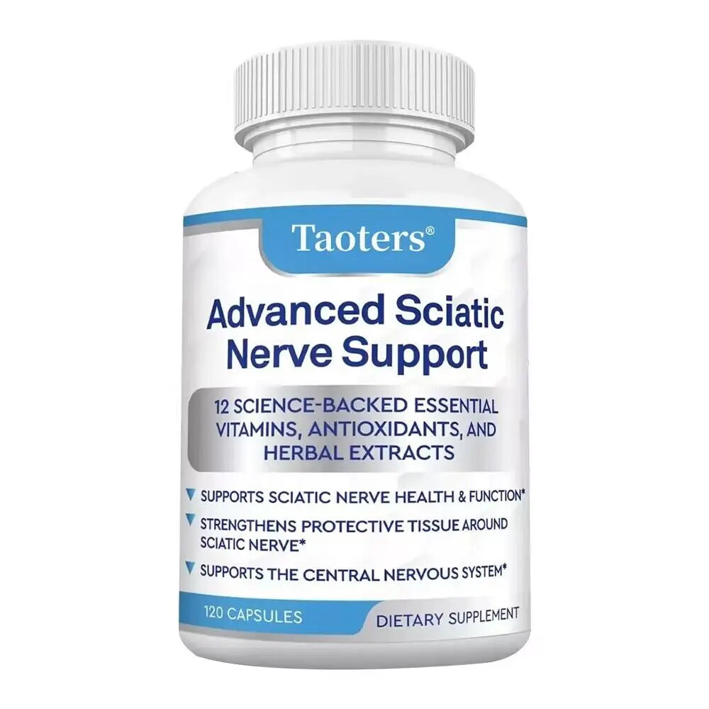 Sciatic Nerve Supplements To Support Overall Functional Health, Energy Levels, and Lasting Benefits