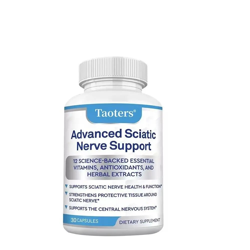 Sciatic Nerve Supplements To Support Overall Functional Health, Energy Levels, and Lasting Benefits