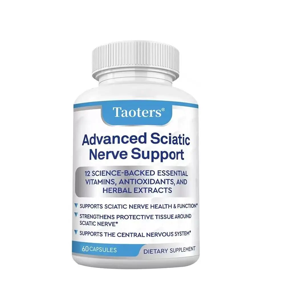 Sciatic Nerve Supplements To Support Overall Functional Health, Energy Levels, and Lasting Benefits