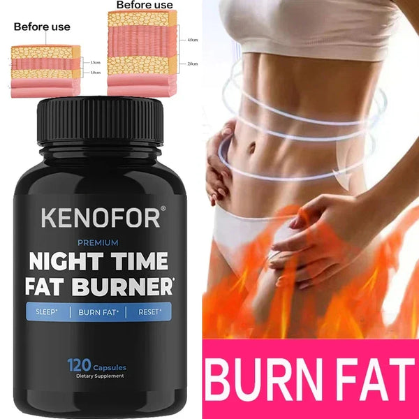 Night Fat Burner - Sleep Supplement, Appetite Suppressant, Energy Supplement - Premium Fat Burning, Muscle Growth, Metabolism in Pakistan Night Fat Burner - Sleep Supplement, Appetite Suppressant, Energy Supplement - Premium Fat Burning, Muscle Growth, Metabolism in Pakistan