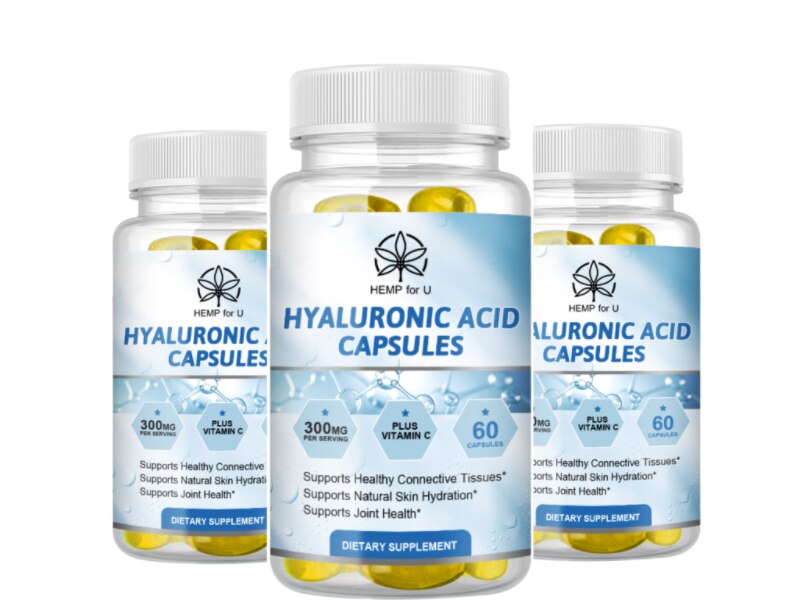 Lukaree Hydrolytic Hyaluronic Acid Capsule Antioxidant Deeply Nourish Skin Brighten Elastic Freckle Removing Beauty and Health