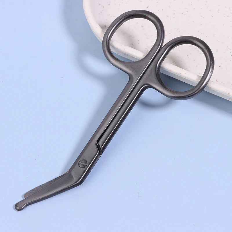 11CM Stainless Steel Gauze Bandage Scissors Dressing Surgical Scissors Household Plaster Scissors Nurse Scissors