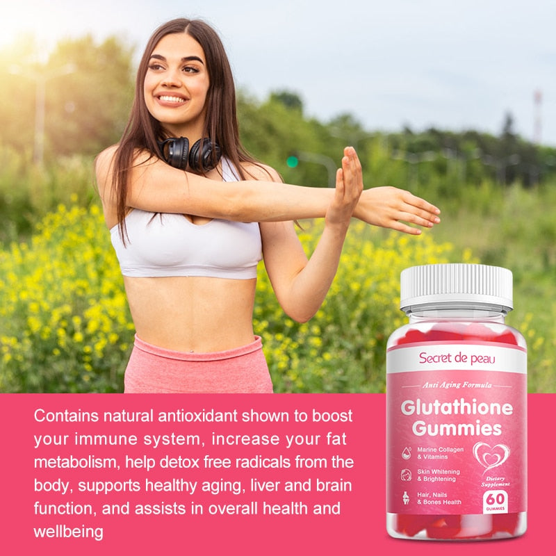 Glutathione Gummies Skin Whitening Anti-Aging Collagen in Pakistan