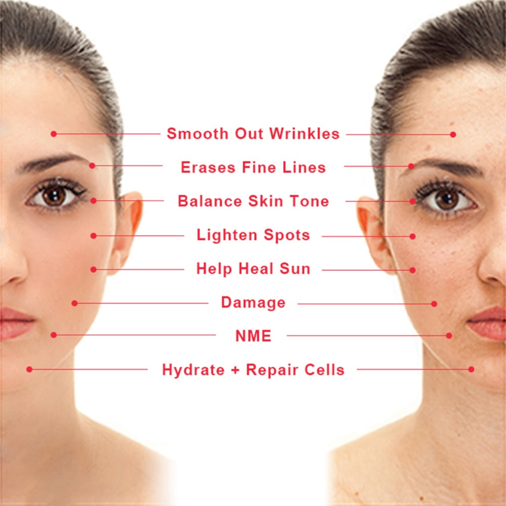 Retinol Facial Serum Organic Whitening Anti-Aging Wrinkle Essence Face Skin Care Vitamin Hyaluronic Acid Moisturizing