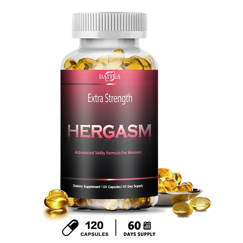 Daitea Female Estrogen Supplement - Promotes Hormonal Balance, Helps Increase Sexual Pleasure, Supports Energy, Improves Mood