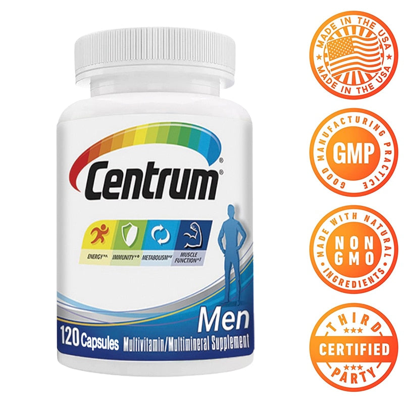 Multivitamin and Mineral Supplement, Energy Support, Muscle Mass, Immune System Boost, Antioxidant and Nutritional Supplement