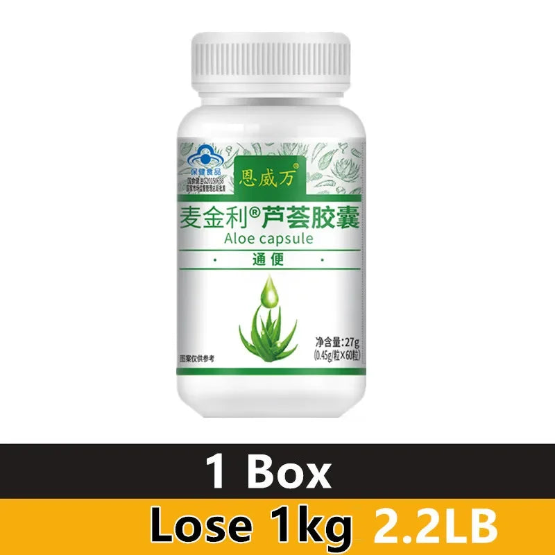60pcs Powerful Fat Burning and Cellulite Weight Loss Pills for a Lean Physique Product Detoxification Promotes Bowel Motility