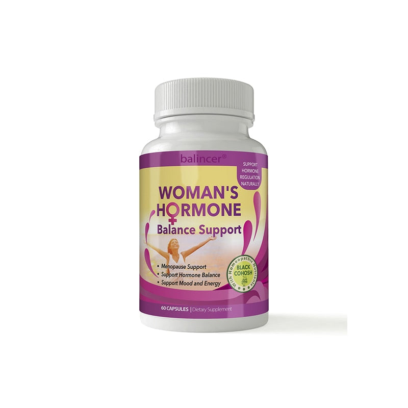 Women's Supplement - Helps Relieve Period Pain, Balance Endocrine System Hormones, Support Energy & Improve Mood