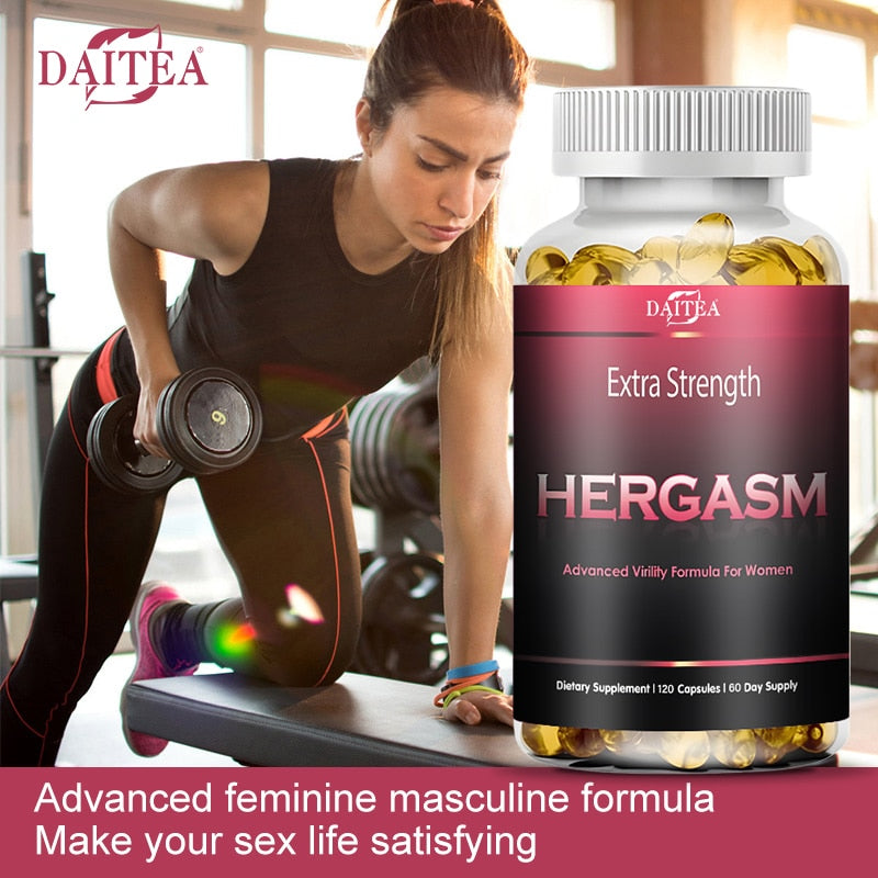 Daitea Female Estrogen Supplement - Promotes Hormonal Balance, Helps Increase Sexual Pleasure, Supports Energy, Improves Mood
