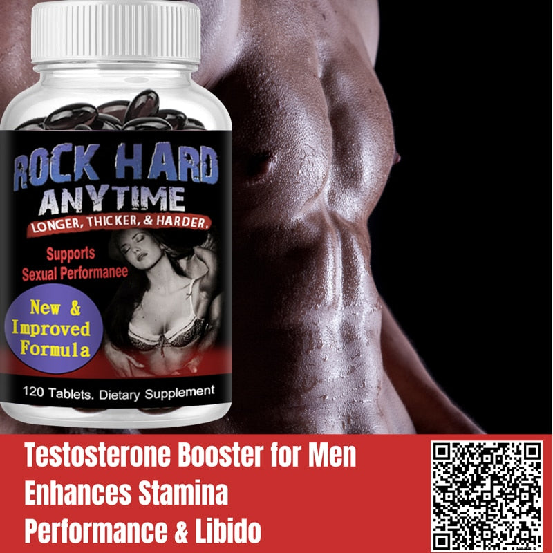 Vitamin Natural Energy, Anti-Fatigue Supplement Increase Erection Volume & Extend Erection Time, Testosterone Booster for Men