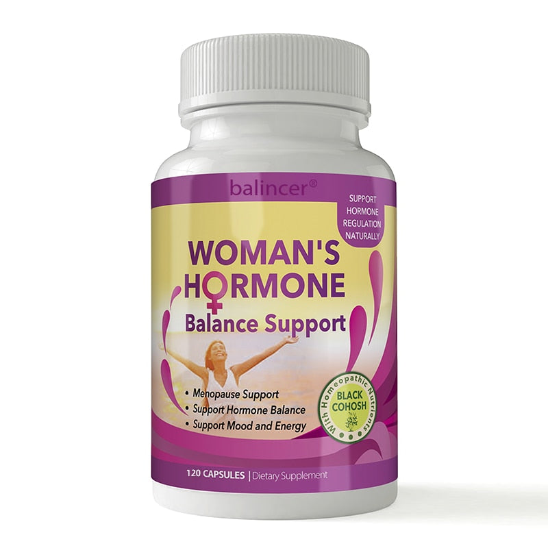 Women's Supplement - Helps Relieve Period Pain, Balance Endocrine System Hormones, Support Energy & Improve Mood