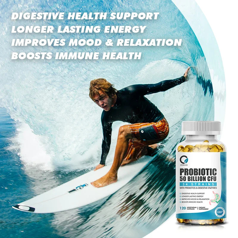 Digestive Enzymes and Probiotic Supplement +100% Pure Matcha Support Weight Loss, Boost Digestion & Metabolism, Slimming Product