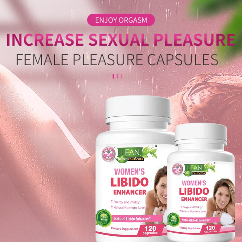 Natural Feminine Performance Enhancer, Hormone Balance Supplement, Mood Improvement, Dryness Reduction, Horny Goat Grass
