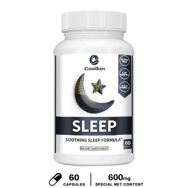 Sleep Supplement - with Valerian Root, Melatonin - Promote Rapid Falling Asleep and Improve Sleep Quality