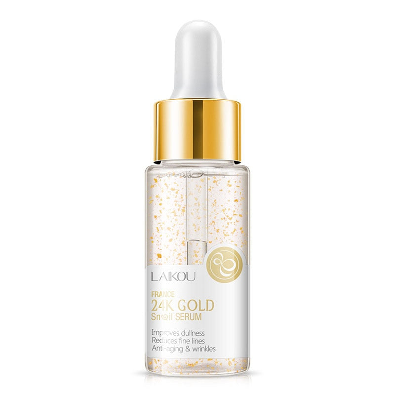 Snail Collagen Face Cream 24K Gold Serum Eye Cream Anti Aging Beauty Facial Skin Care Set Whitening Day Cream Skincare Produtc