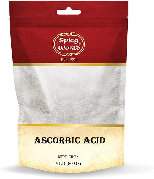 Spicy World Ascorbic Acid Vitamin C Powder 5 LB - Dietary Supplement, Pure VIT C Powder USP Bulk in Pakistan in Pakistan Spicy World Ascorbic Acid Vitamin C Powder 5 LB - Dietary Supplement, Pure VIT C Powder USP Bulk in Pakistan in Pakistan