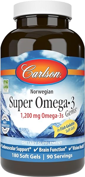 Super Omega-3 Gems, 1200 mg Omega-3s, Cardiov in Pakistan