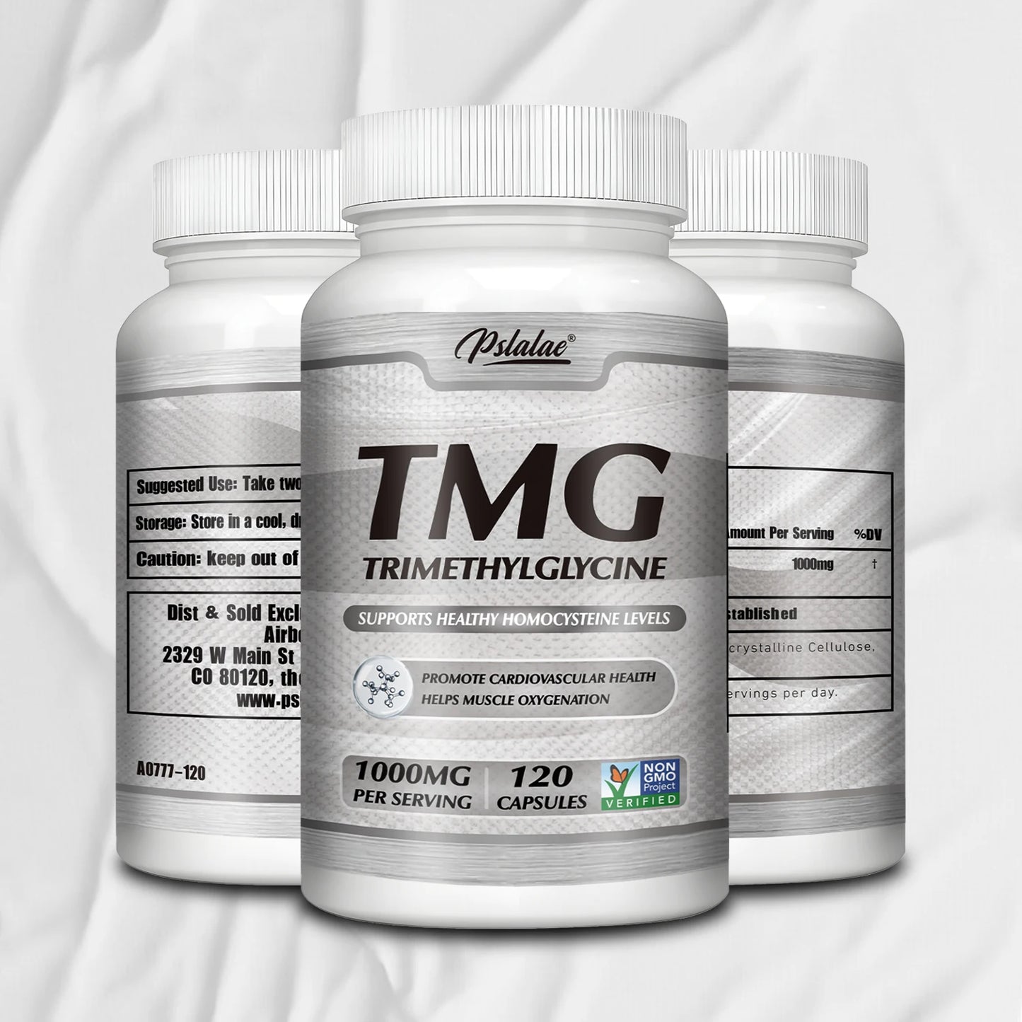 TMG Trimethylglycine - Heart & Cardiovascular Health, Liver Health - Betaine Anhydrous