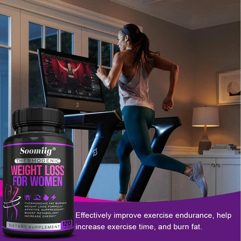 Thermogenic Fat Burner - Natural Appetite Suppressant, Weight Management, Immunity, Metabolism, Helps Mental Clarity and Focus